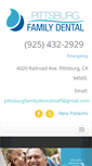 Mobile Screenshot of pittsburgfamilydental.com